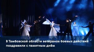 В Тамбовской области ветеранов боевых действий поздравили с памятным днём