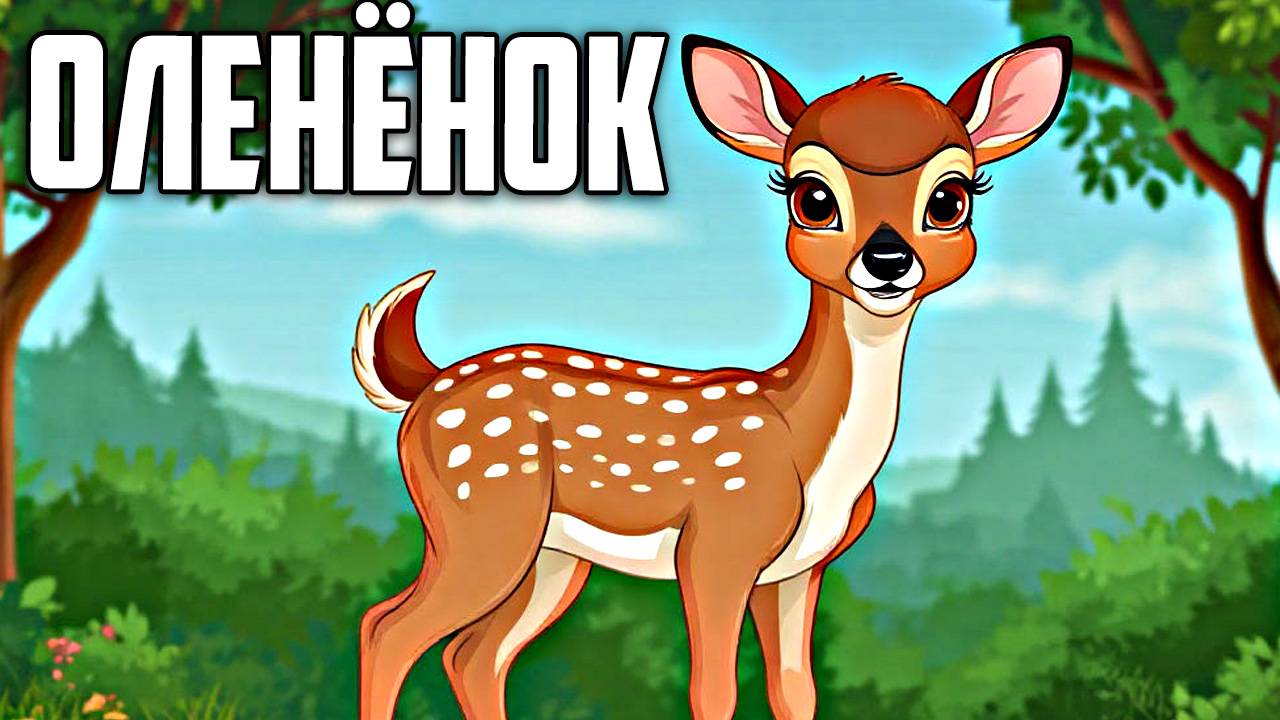 Сказки на ночь для малышей | Оленёнок| Слушать сказки перед сном| Аудио сказки | Сказка смотреть онлайн