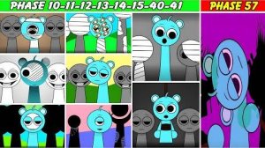 Incredibox Спранки: все фазы от 10-й до 57-й, но живые