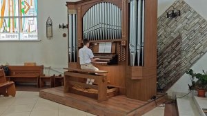 И. С. Бах "Прелюдия ми минор" BWV 555, исполняет Голосенко Платон