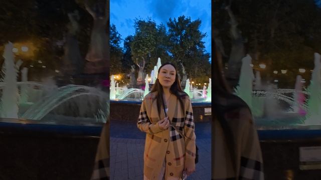 интервью около фонтана 7 девушек #Уфа