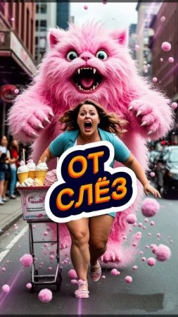 Лабубу/Labubu  любит сладости,Женщина попала в сложную ситуацию, обогнали при выходе смотреть