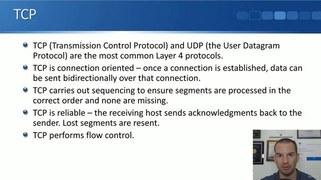 5.2 The Transport Layer Header, TCP and UDP смотреть онлайн