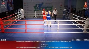 442 финал 60 кг ВАРТАНЯН Давид Краснодарский ЮФО - ГОЛОВКО Роман Ставропольский СКФО