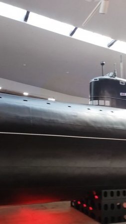 Первая атомная подводная лодка К-3 в Санкт-Петербурге.