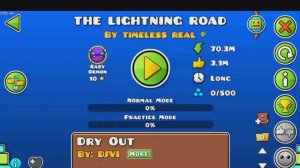 всем советую 1 демон-the lighting road
