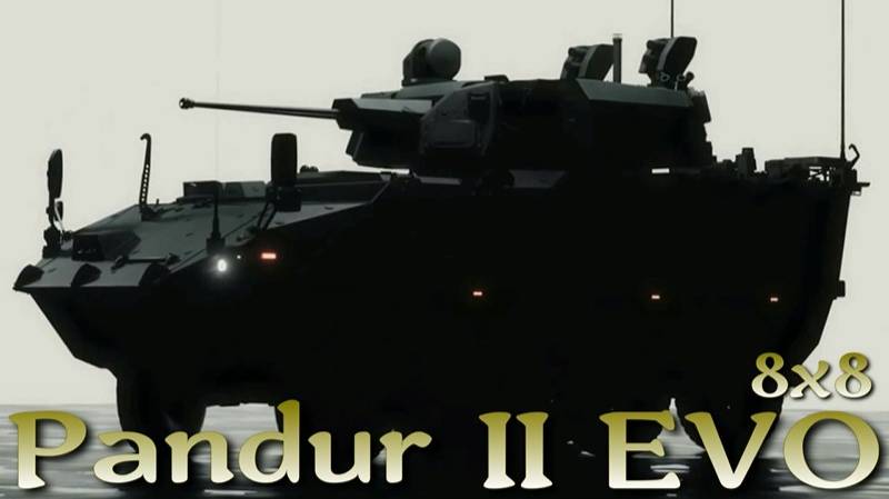 Pandur II 8x8 EVO - новая чешская БМП