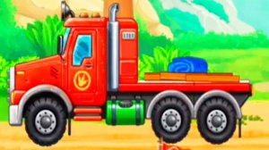 Мультик про машинки и раскопки динозавров