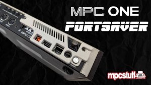 AKAI MPC One / One+ PortSaver Bracket: Reinforced Power, USB and Cable Protection