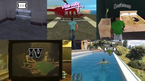 Эволюция конспиративных квартир в играх GTA! (GTA 3 против VC, vs SA, vs IV, vs V)