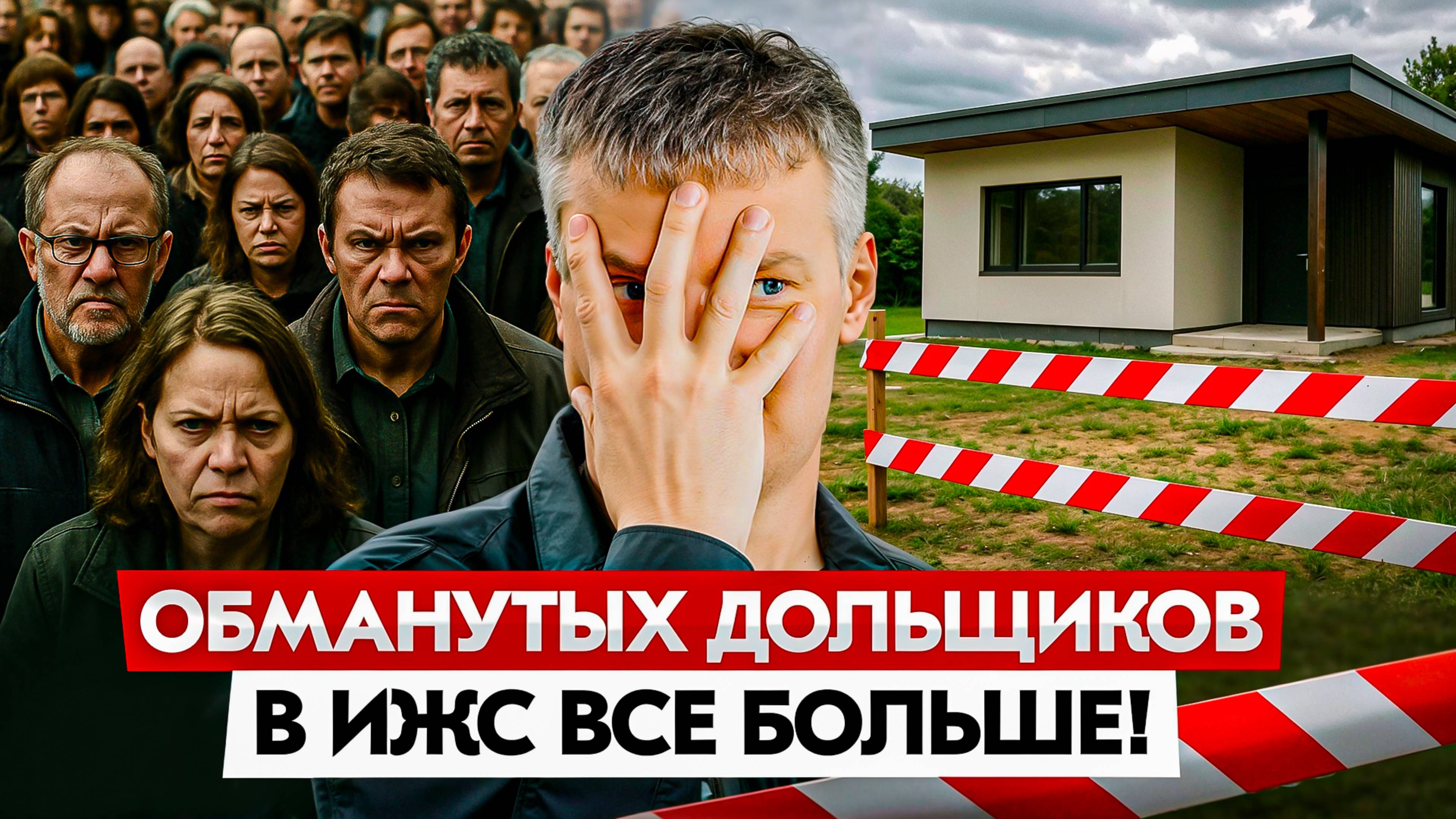 Продажи домов упали в 5 раз, счета строительных компаний блокируют, зато построили дом на Луне