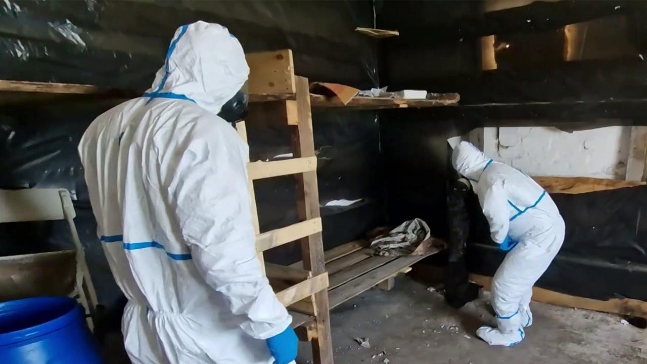 Мощное отравляющее вещество для сброса с дронов обнаружено в схронах ВСУ