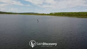 озеро Тунайча. остров Сахалин. прогулка на сапах