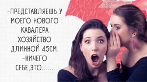 Анекдоты-Mix😁Сборник Пикантных анекдотов для весёлого настроения 🔝У моего кавалера хозяйство