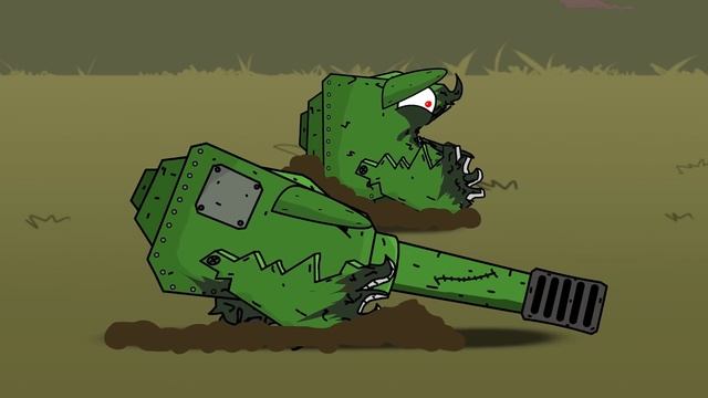 Три КВ-44 VS ЛЕВИАФАНА - Мультики Про Танки смотреть онлайн