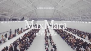 Показ женской коллекции Max Mara осень-зима 2024-2025