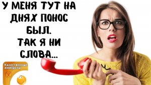 ТОП ➖10 ПИКАНТНЫХ АНЕКДОТОВ❗  БЕСПРИНЦИПНЫЕ ТЕМЫ  ❗У меня тут понос на днях был....