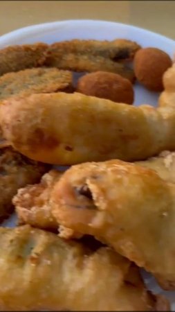 Итальянская уличная еда на море в регионе Лацио