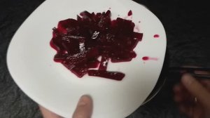 Закусочный салат из свёклы