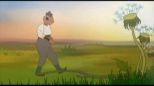 "Лягушка и муравей" фрагмент калмыцкой версии. Авторы: Олег Чинкиров, Цаган Мукевюна