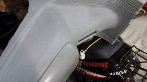 Вывцвел пластик Yamaha Jog