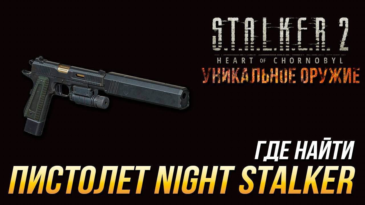 S.T.A.L.K.E.R. 2 - Где найти уникальный пистолет Night Stalker