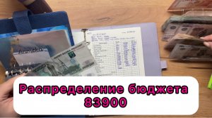 #25 Распределение бюджета по конвертам / Июль / 83900