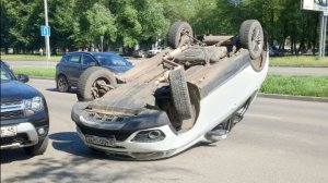 Chery tiggo перевернулась вверх колесами в Энергетиках.КУРГАН 1.07.2025