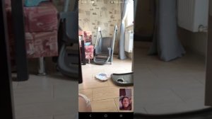 На видео связи с бабушкой Олей