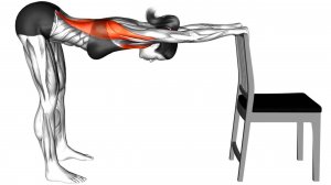 5 минутная Домашняя Тренировка (упражнения со стулом)