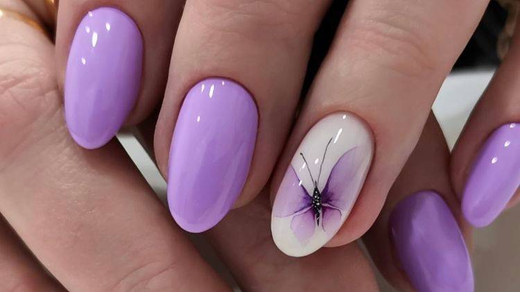 Красивый маникюр на праздник смотреть онлайн