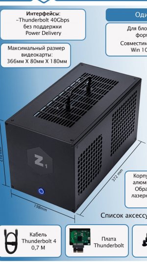 Сборка EGPu Wikingoo Z1Max
