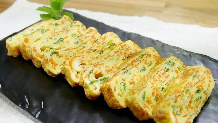 Яичный РУЛЕТ «Керан мари»...🌯🥚😋 Рецепт в описании ✍️