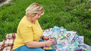 Упражнение, как рисовать НейроГрафическую линию и конечно же БОНУС