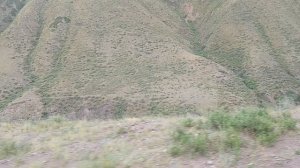 Очень красивые Иссык-Кульские горы с горными реками в Кыргызстане