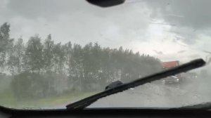 действие антидождя на боковых стекоах