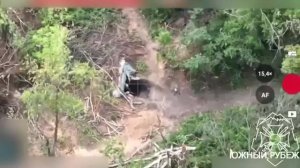 Разнос пунктов временной дислокации ВСУ операторами FPV-дронов группировки "Юг" в районе населённ...