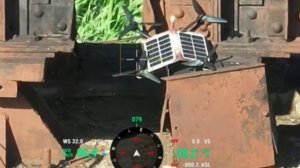 Противник опубликовал видео с экспериментальным российским FPV-дроном, который, предположительно...