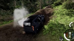 Хорошо подготовленный Паджеро спорт засел в лютом бездорожье. Beam NG Drive часть 3