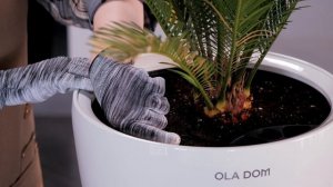 Видеоинструкция для пользования Кашпо Delux Circle (широкое)