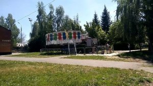 Городской сад, город Бийск 2017 год.