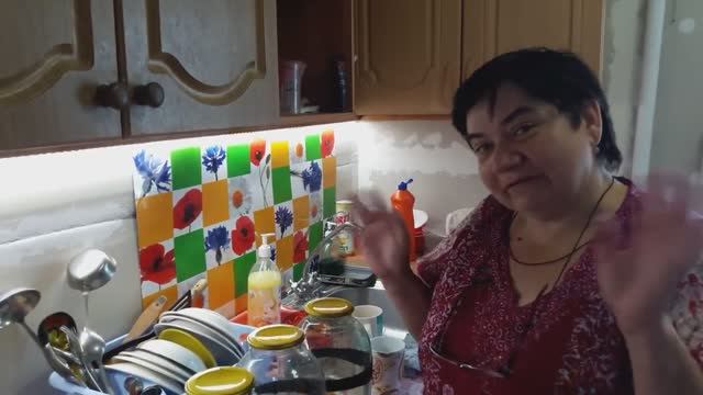 Жизнь на пенсии в деревне - готовлю Компот из Смородины. Запасы на зиму