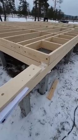 Пол в каркасном доме