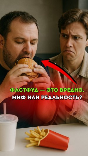 Правда ли, что фастфуд — это сплошной вред