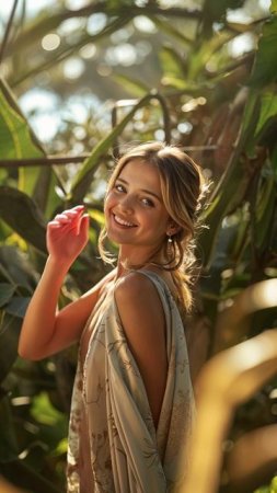 The_girl_smiles_sweetly_and_gent (6)