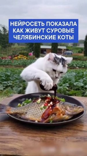 Суровый Челябинск й кот