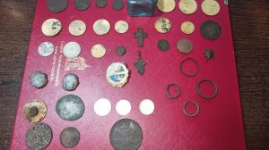 Находки с металлоискателем minelab x-terra 705. Обзор находок кладоискателя.