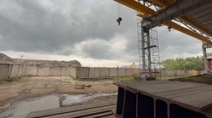 Крытая крановая эстакада