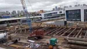 На площадке ЗИЛ Бирюлёвской линии началось строительство пересадки на Троицкую линию