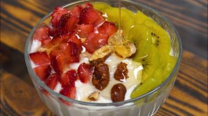 МОЙ ИДЕАЛЬНЫЙ ЗАВТРАК или ПЕРЕКУС! Полезно, быстро и вкусно! ДОМАШНИЙ йогурт